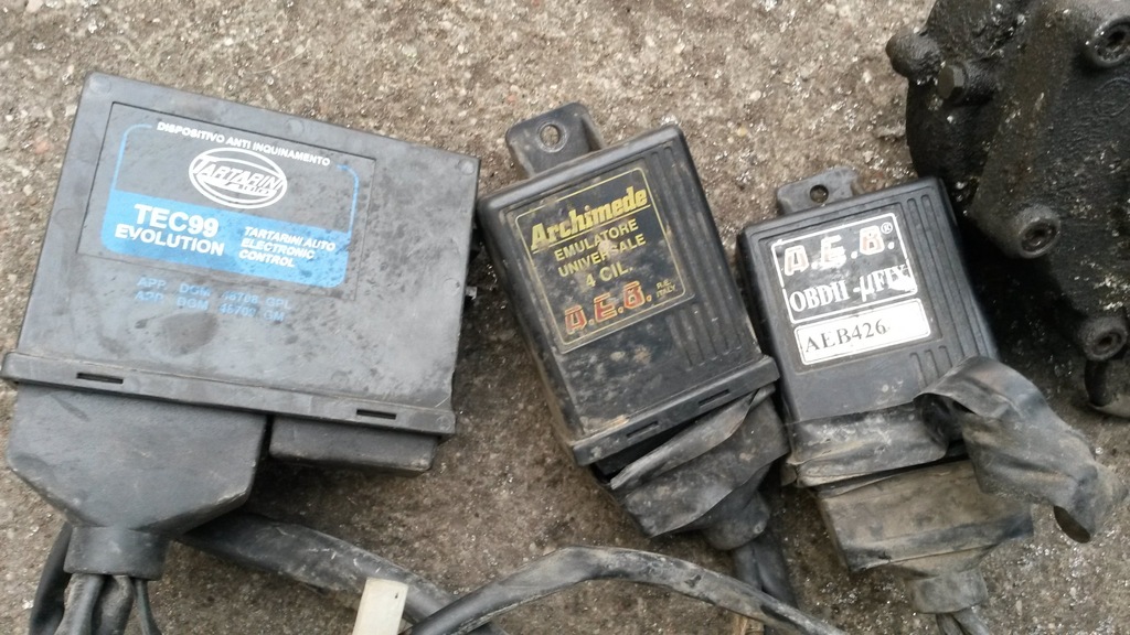 Instalacja gazowa LPG. Tartarini Tec-99. Tomasetto