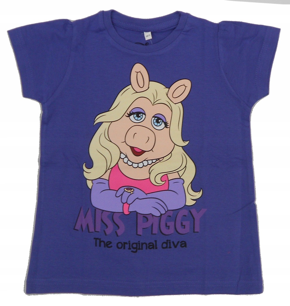 Eplusm T-shirt Miss Piggy : Rozmiar: - 116/122