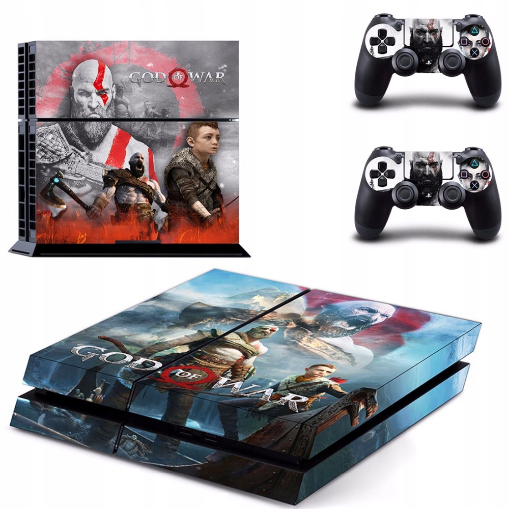 GOD OF WAR Naklejka SKIN okleina PS4 Playstation 4