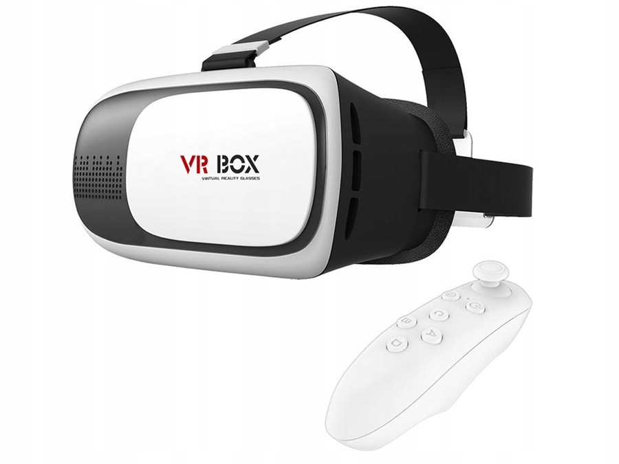 OKULARY GOGLE 3D VR BOX 2.0 + PILOT BLUETOOTH