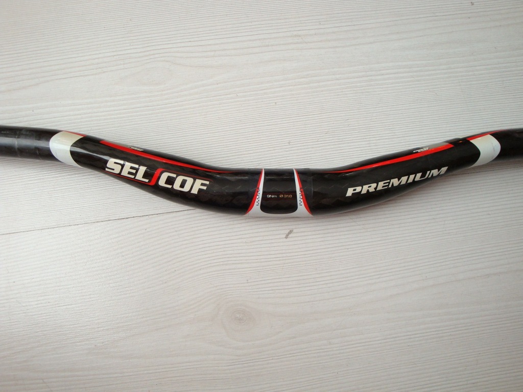 Kierownica SELCOF PREMIUM Carbon 600mm 31,8mm 191g 6989091357