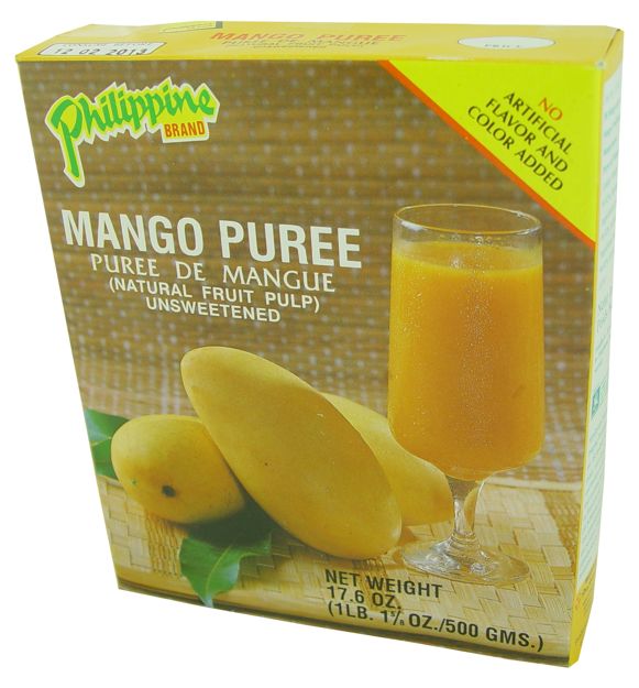 [KŚ] Mango puree 99,98% owoców, bez cukru 500g