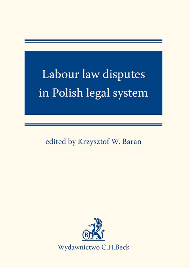 Labour law disputes in Polish... Daniel Książek