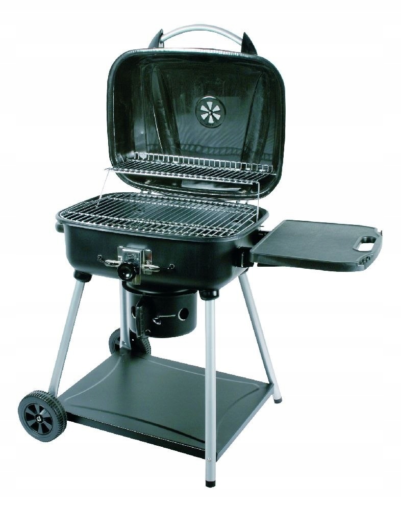 GRILL PROSTOKĄTNY RUCHOMY Z POKRYWĄ MG427