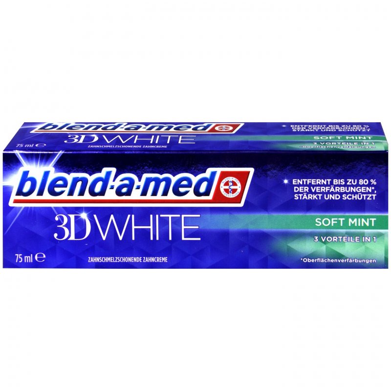 Pasta do zębów BLEND-A-MED 3D White Soft Mint 75ml