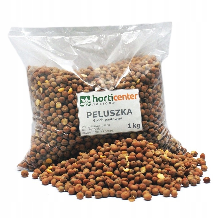 PELUSZKA Groch pastewny nasiona HORTICENTER 1kg