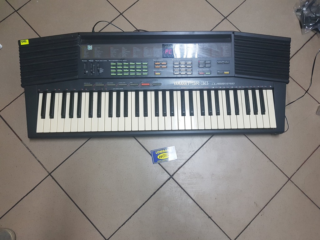 Organy Keyboard YAMAHA PSR - 38 (3782/17)