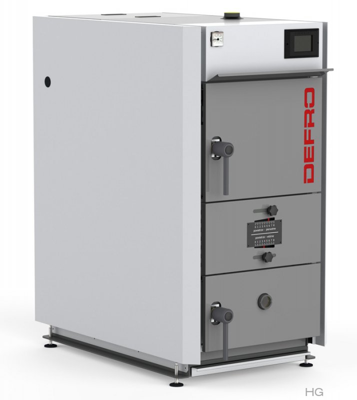 DEFRO HG 25 kW KOCIOŁ ZGAZOWUJĄCY DREWNO