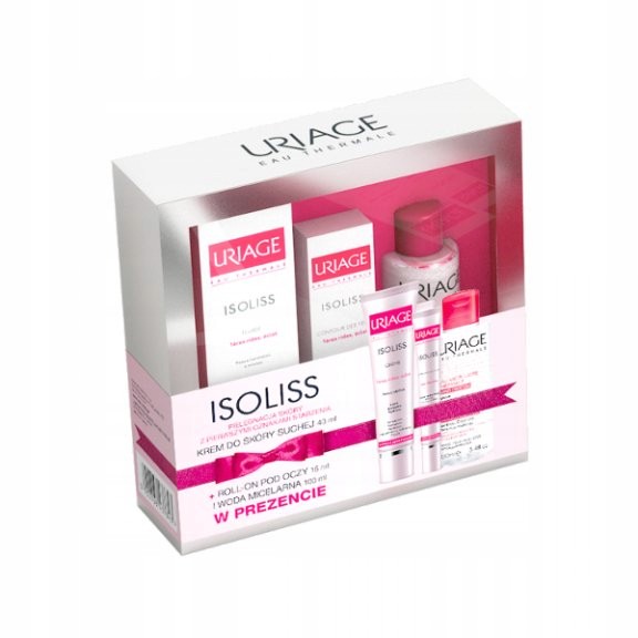 URIAGE ISOLISS fluid40ml+roll-on15+woda