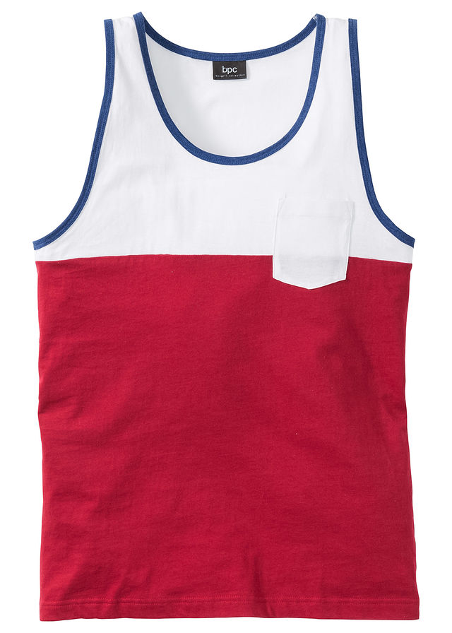 Koszulka bez rękawów czerwony 56/58 (XL) 903391