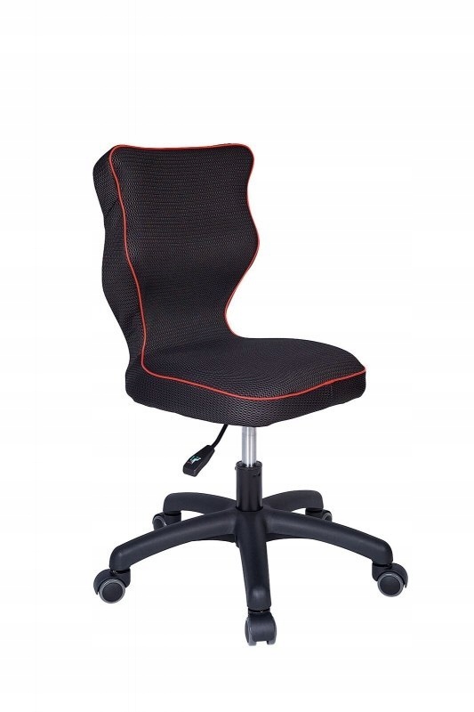 Krzesło obrotowe Rapid - rozmiar 3, lamówka czerwo