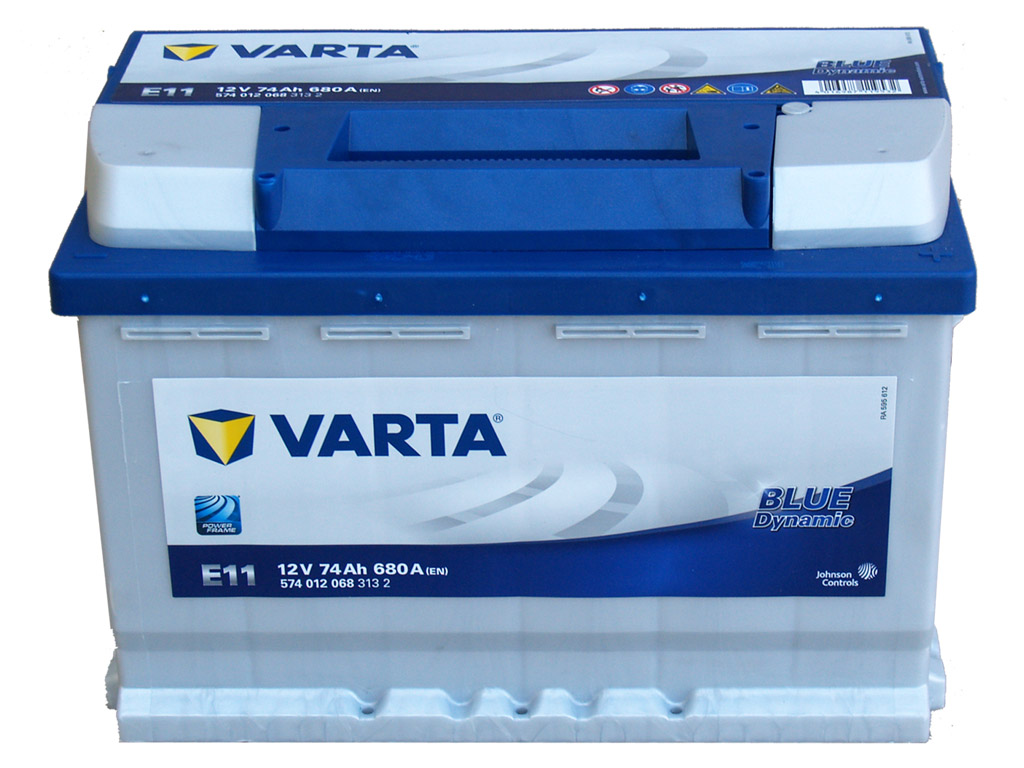 Akumulator VARTA BLUE DYNAMIC E11 74Ah/680A - 7025651092 - oficjalne ...