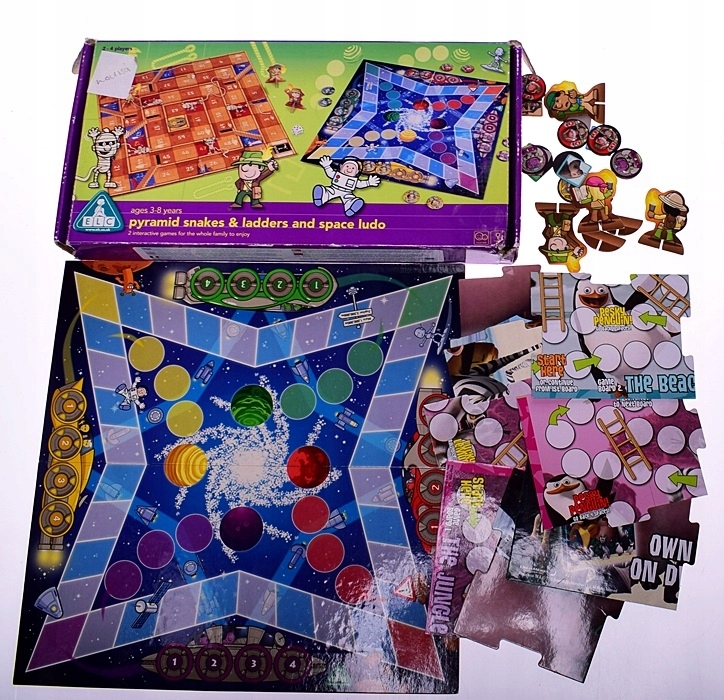 52726 ..ELC PYRAMID SNAKES&LADDERS... ms GRA 7605854960 oficjalne