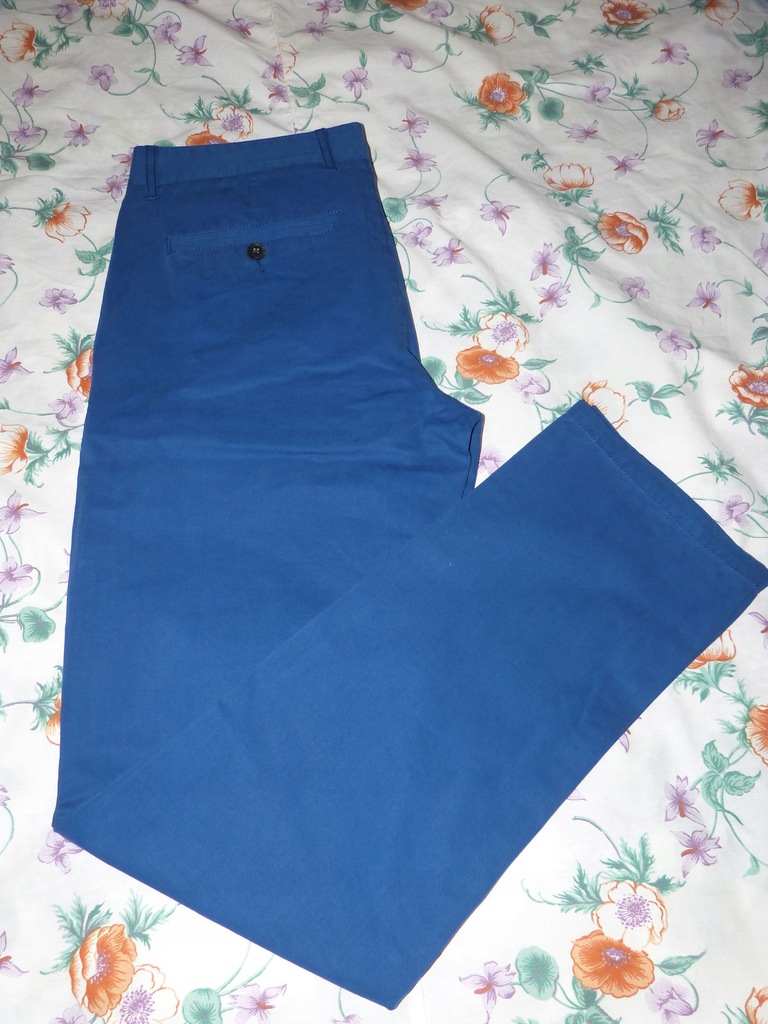 Spodnie chino Bytom niebieskie 32 34