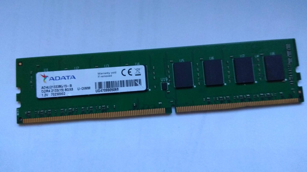 Pamięć ADATA Premier DDR4 8GB 2133 AD4U213338G15-B