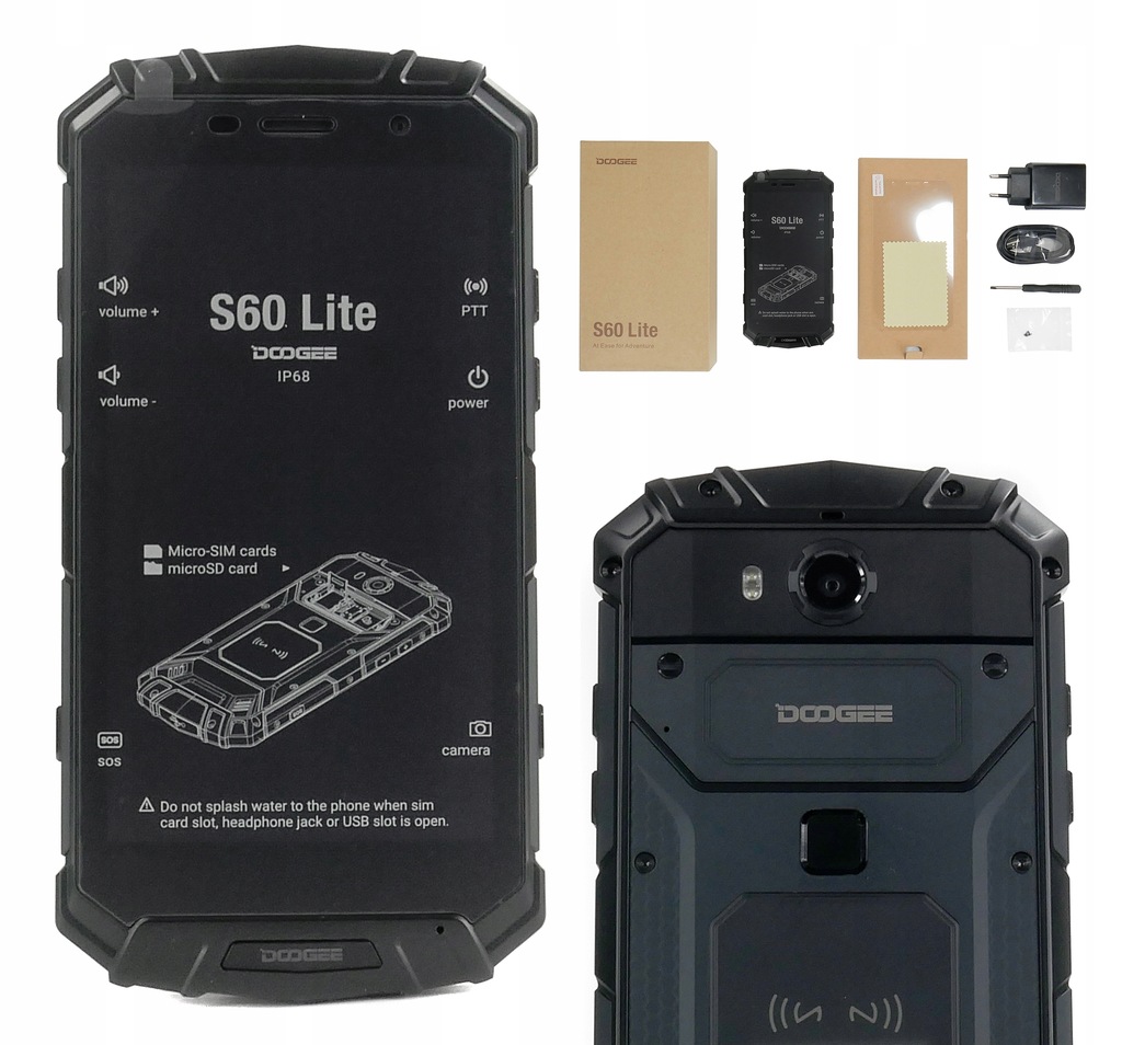 DOOGEE S60 LITE| 4GB RAM 5580mAh NFC GORILLA |