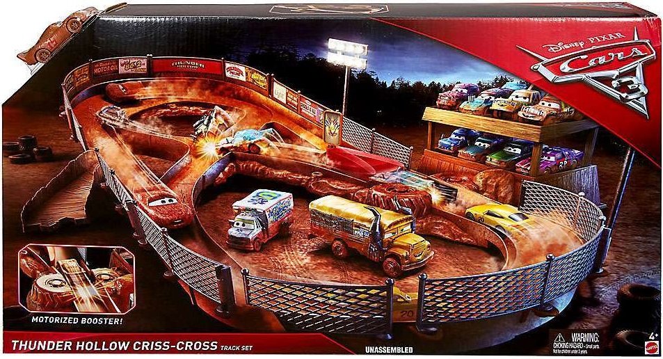 MATTEL TOR CARS AUTA3 MCQUEEN THUNDER HOLLOW FCW01