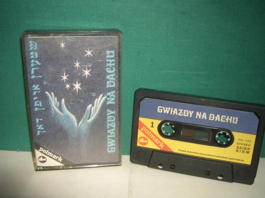GWIAZDY NA DACHU MUZYKA HEBRAJSKA KASETA POLMARK