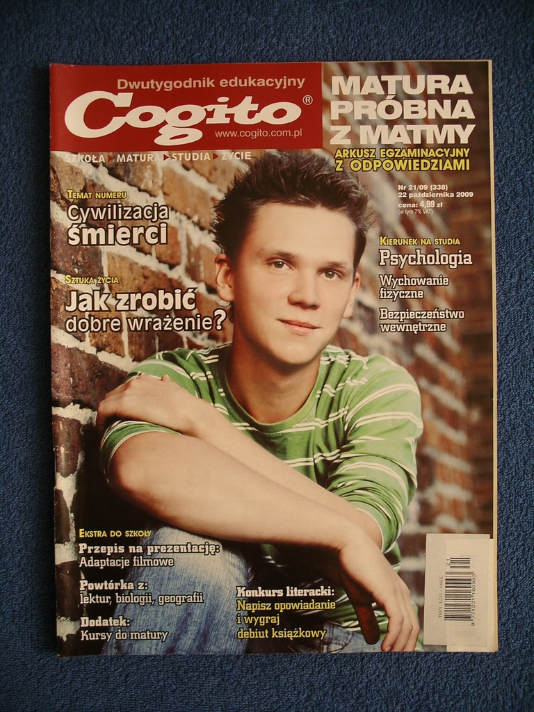 Magazyn Cogito nr 21/09 (338) 2009 od 1zł BCM