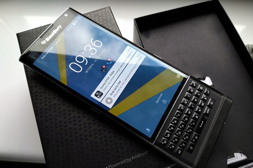 Blackberry PRIV STV100-4 Czarny - 7636610728 - Oficjalne Archiwum Allegro