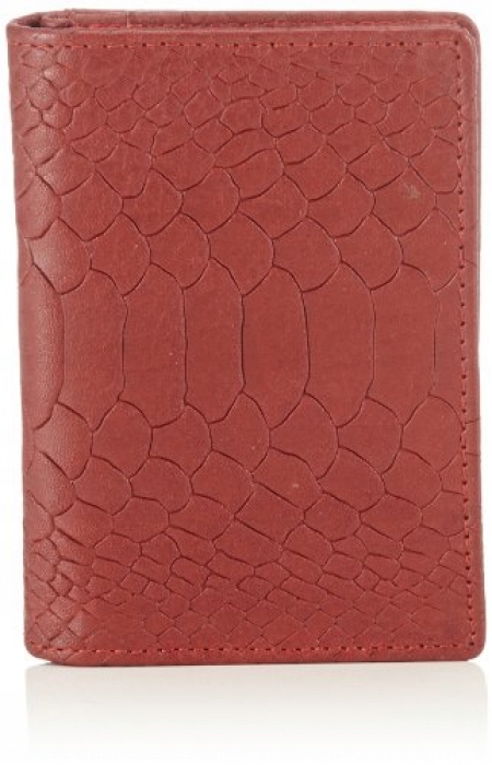 Bodenschatz Womens Prato ID &amp; Card Wallet Red