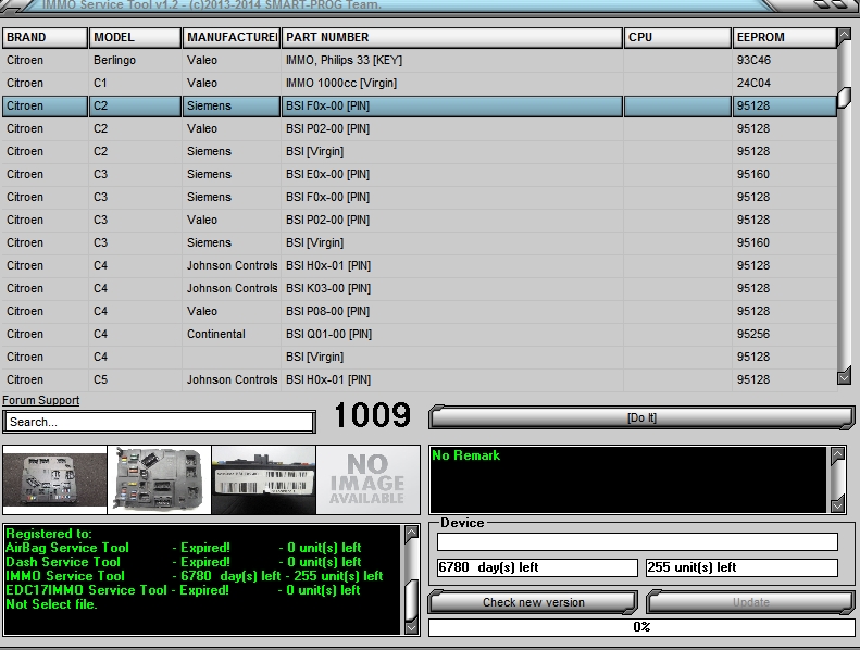 IMMO OFF IMMO SERVICE TOOL 1.2 DPF,EGR,LAMBDA OFF