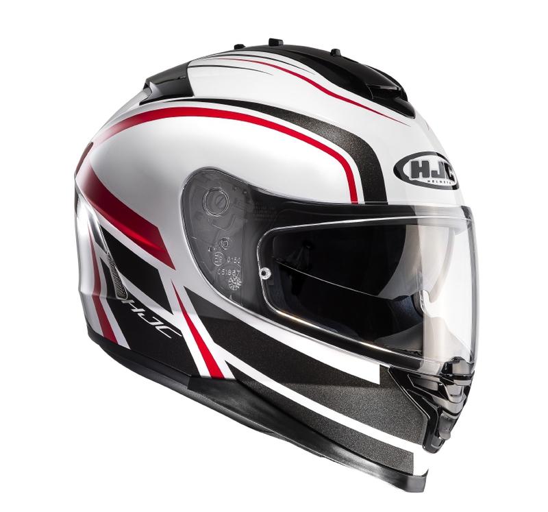 KASK HJC IS-17 Cynapse czarno/biało/czerwony L