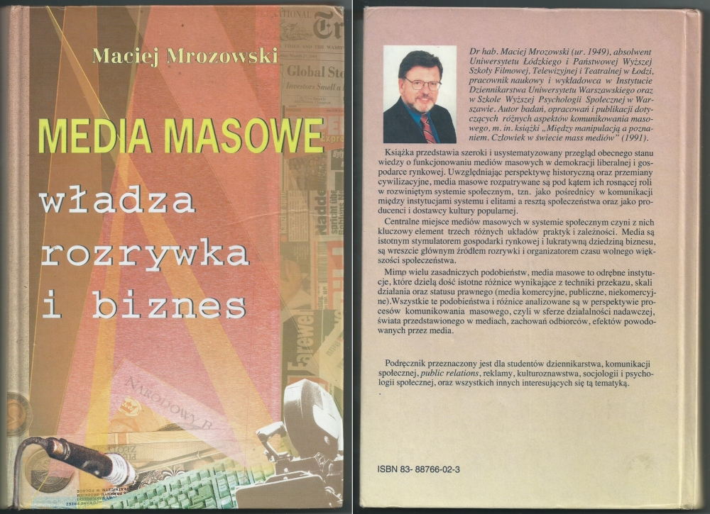 Mrozowski. Media masowe. Władza, rozrywka i biznes
