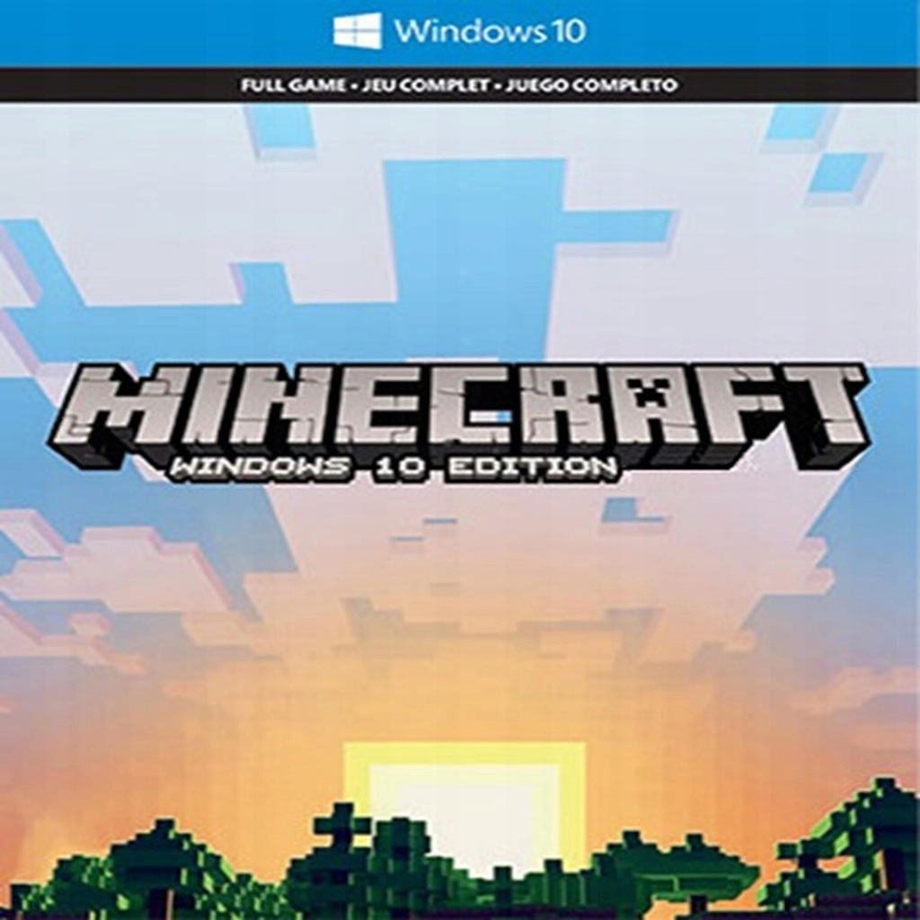 MINECRAFT WINDOWS 10 EDITION KLUCZ PC PL MICROSOFT