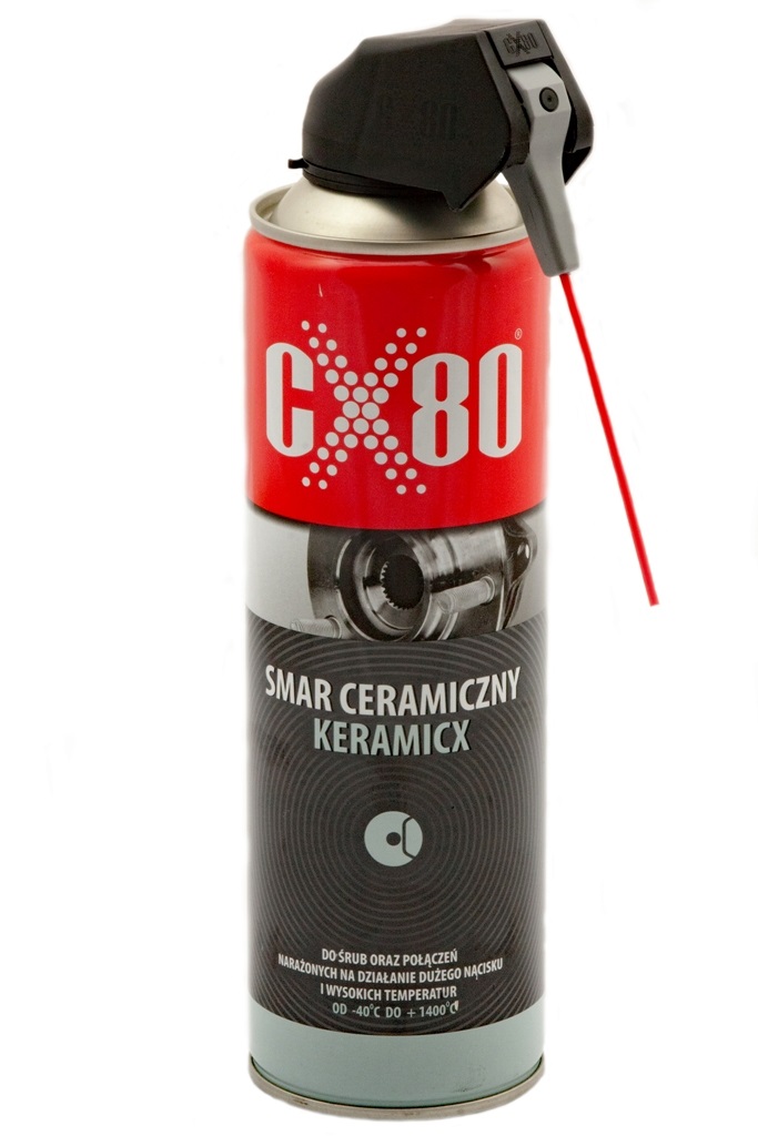 CX-80 Smar Ceramiczny 500 ml SPRAY Z APLIKATOREM