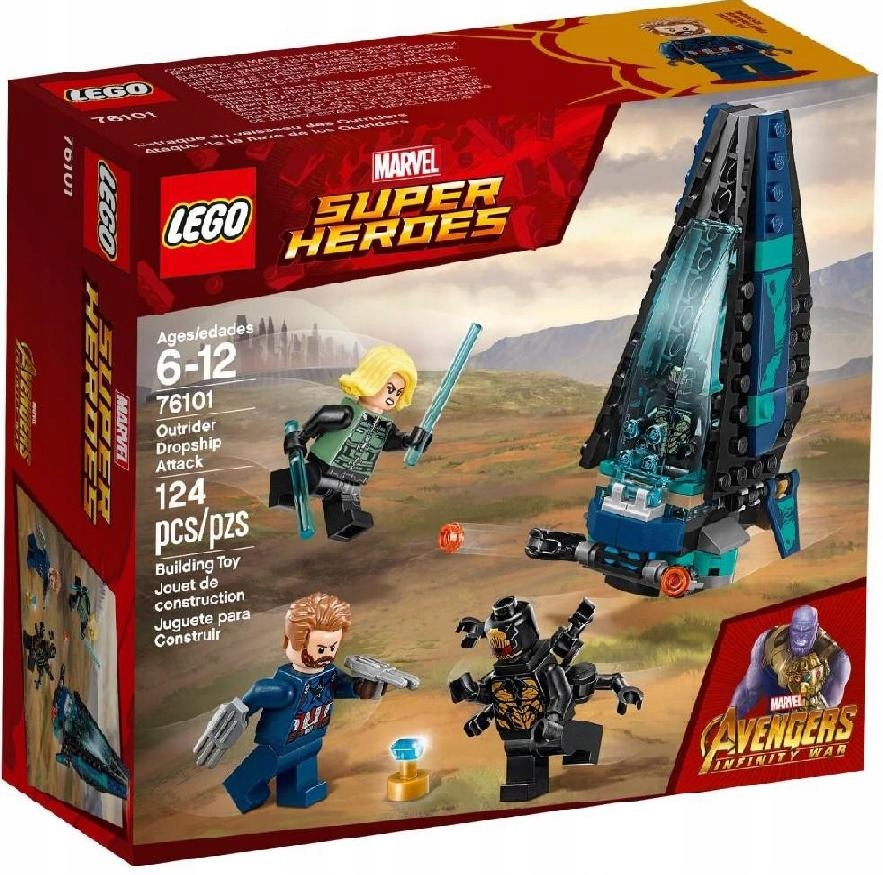 LEGO POLSKA Super Heroes Atak statku Outriderów