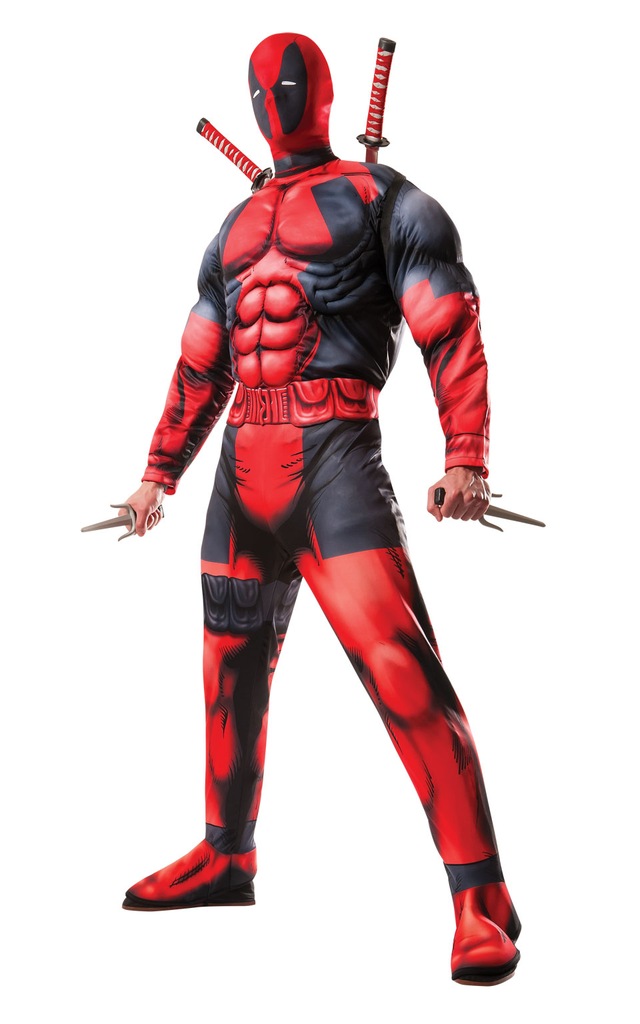 STRÓJ DEADPOOL DEADPOOLA MARVEL SUPERBOHATER M