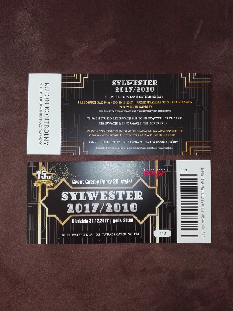 Sylwester w Onyx club