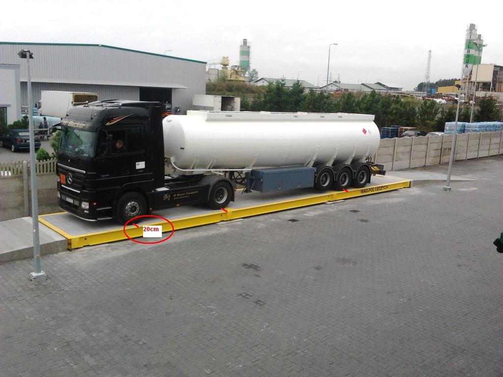 Waga samochodowa - PP 3x18 60t - WAG-POL Łęczyca