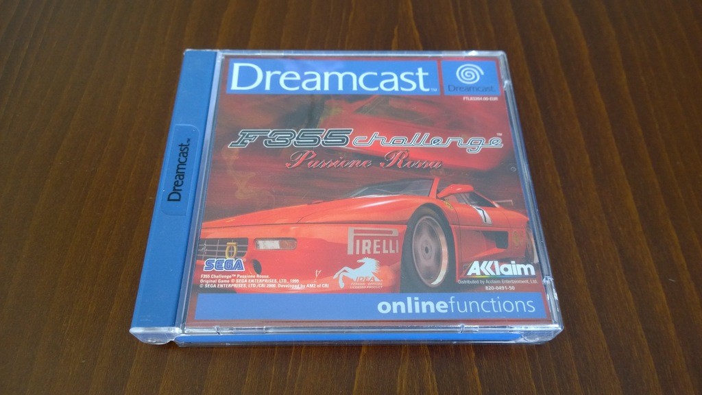 F355 CHALLENGE !! FERRARI !! DREAMCAST ! KOLEKCJA