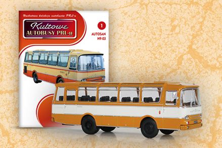 AUTOSAN H9-03 IXO 1/72 Autobusy PRL-u Poznań