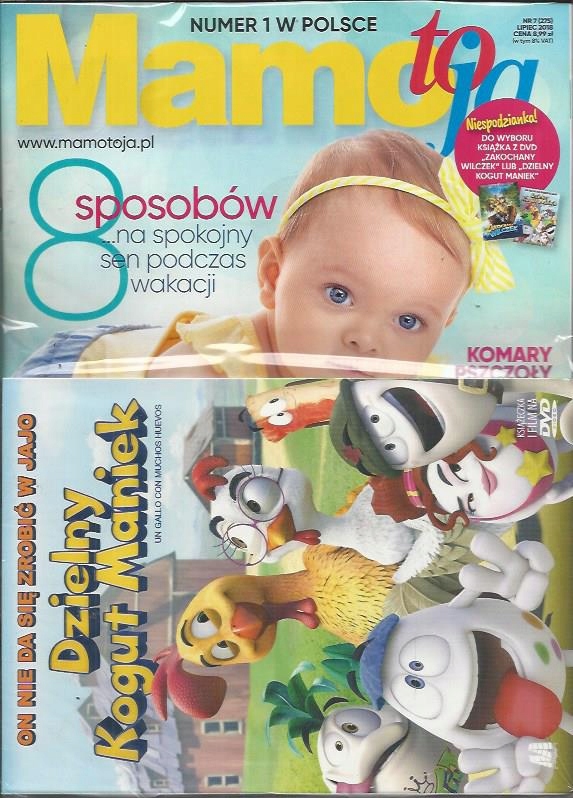 MAMO TO JA nr 7/18 + DVD Dzielny kogut Maniek
