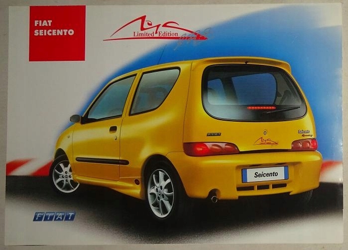 FIAT SEICENTO SPORTING MICHAEL SCHUMACHER