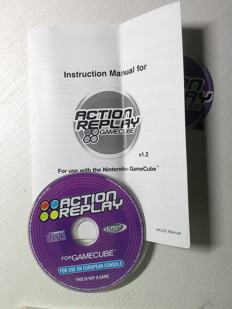 Action Replay GAMECUBE PAL (EU) freeloader import