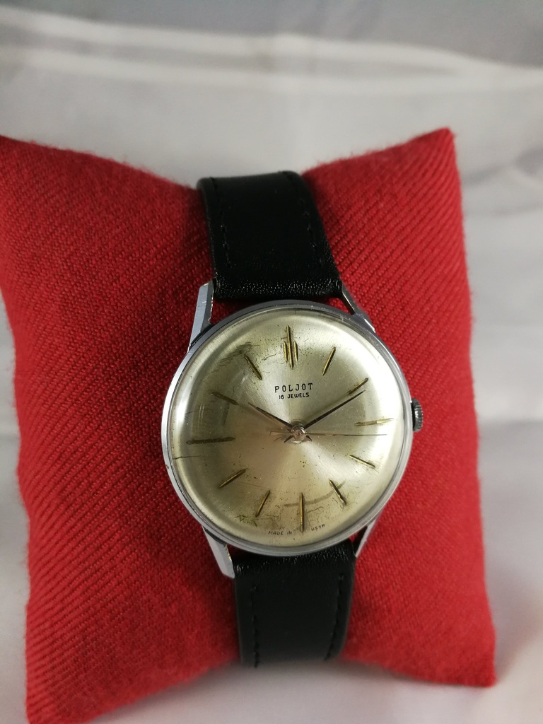 Radziecki zegarek POLJOT Kirov 16 jewels