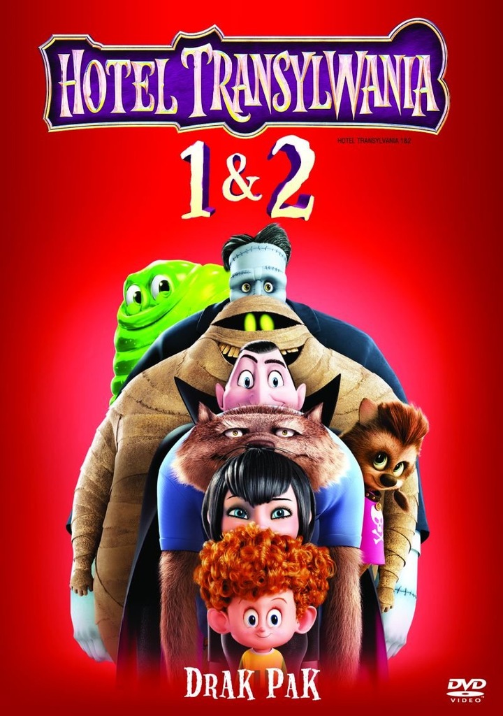HOTEL TRANSYLWANIA część 1+2 (Bajka) [BOX 2 DVD]