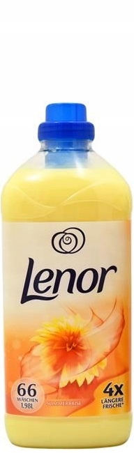 LENOR ŻÓŁTY - 1,98L - Płyn do płukania - Niemcy