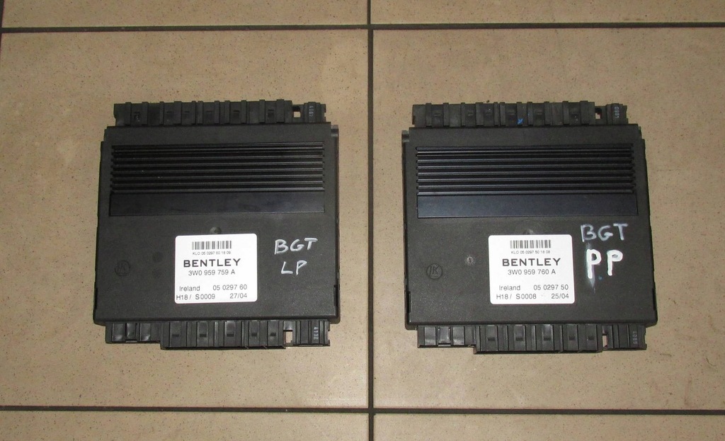 BENTLEY CONTINENTAL GT MODUL FOTELA 3W0959760A