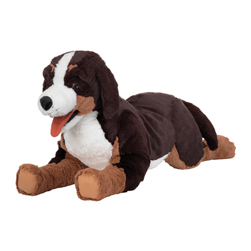 IKEA HOPPIG maskotka Berneński Pies Pasterski 63cm