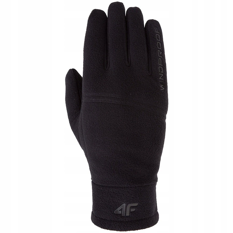 Rękawiczki zimowe 4F H4Z18-REU004 21S - CZARNY; S