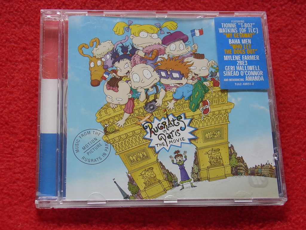 CD Pełzaki w Paryżu Soundtrack Rugrats