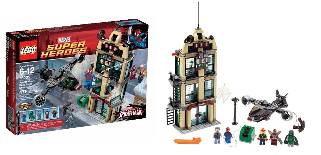 LEGO 76005 SUPER HEROES SPIDER-MAN POJEDYNEK