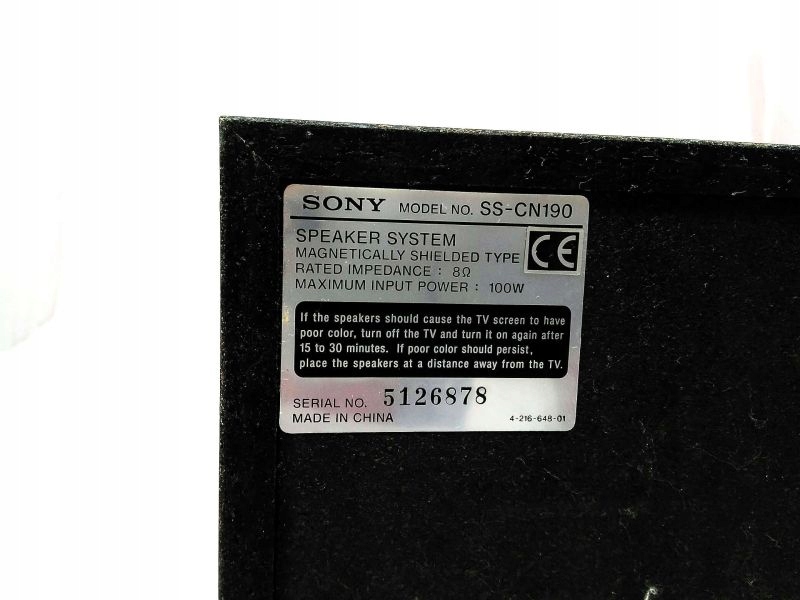 Купить ДИНАМИКИ SONY SS-SW115,SS-CN190, 2 X SS-SR190: отзывы, фото, характеристики в интерне-магазине Aredi.ru