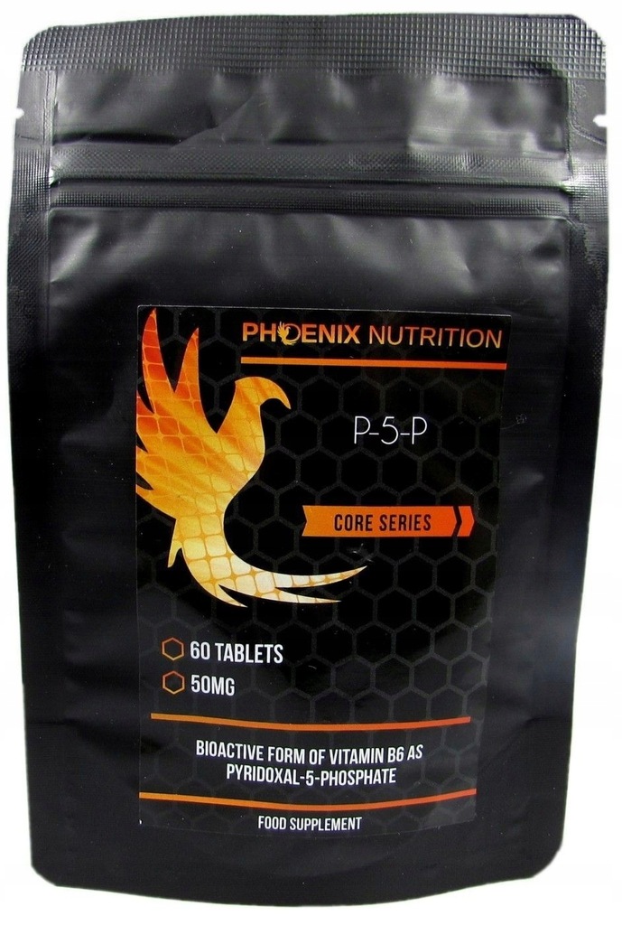 Phoenix Nutrition P5P, Witamina B6, 50mg x 60 tab 6801671113