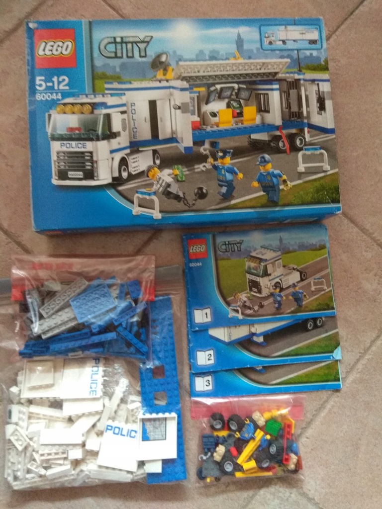 Lego City 60044 Mobilna Jednostka Policji